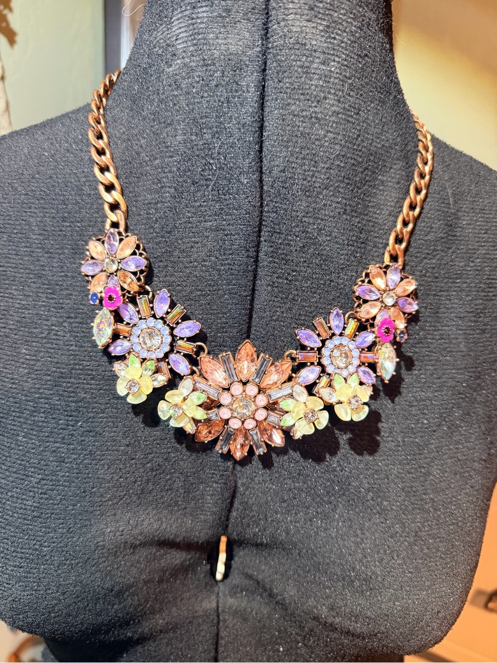 Joan Rivers Big Blossom Vintage Necklace